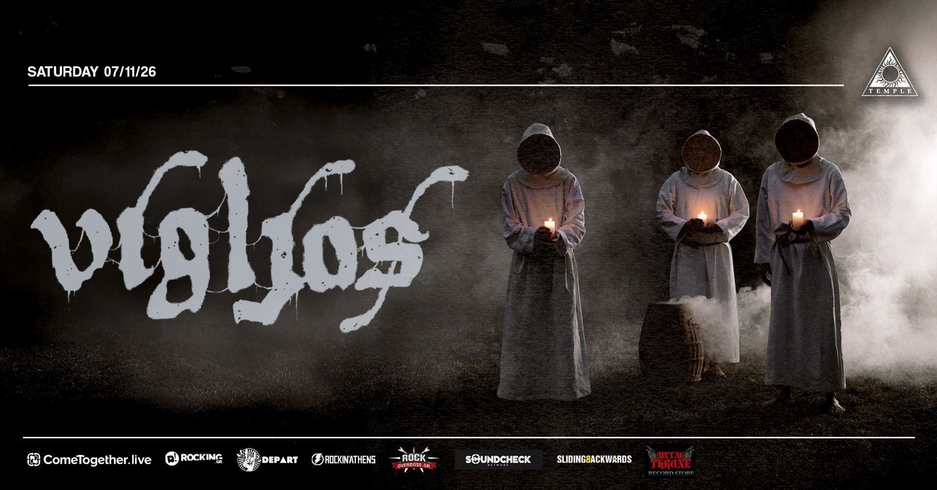 Vígljós live at Black Temple