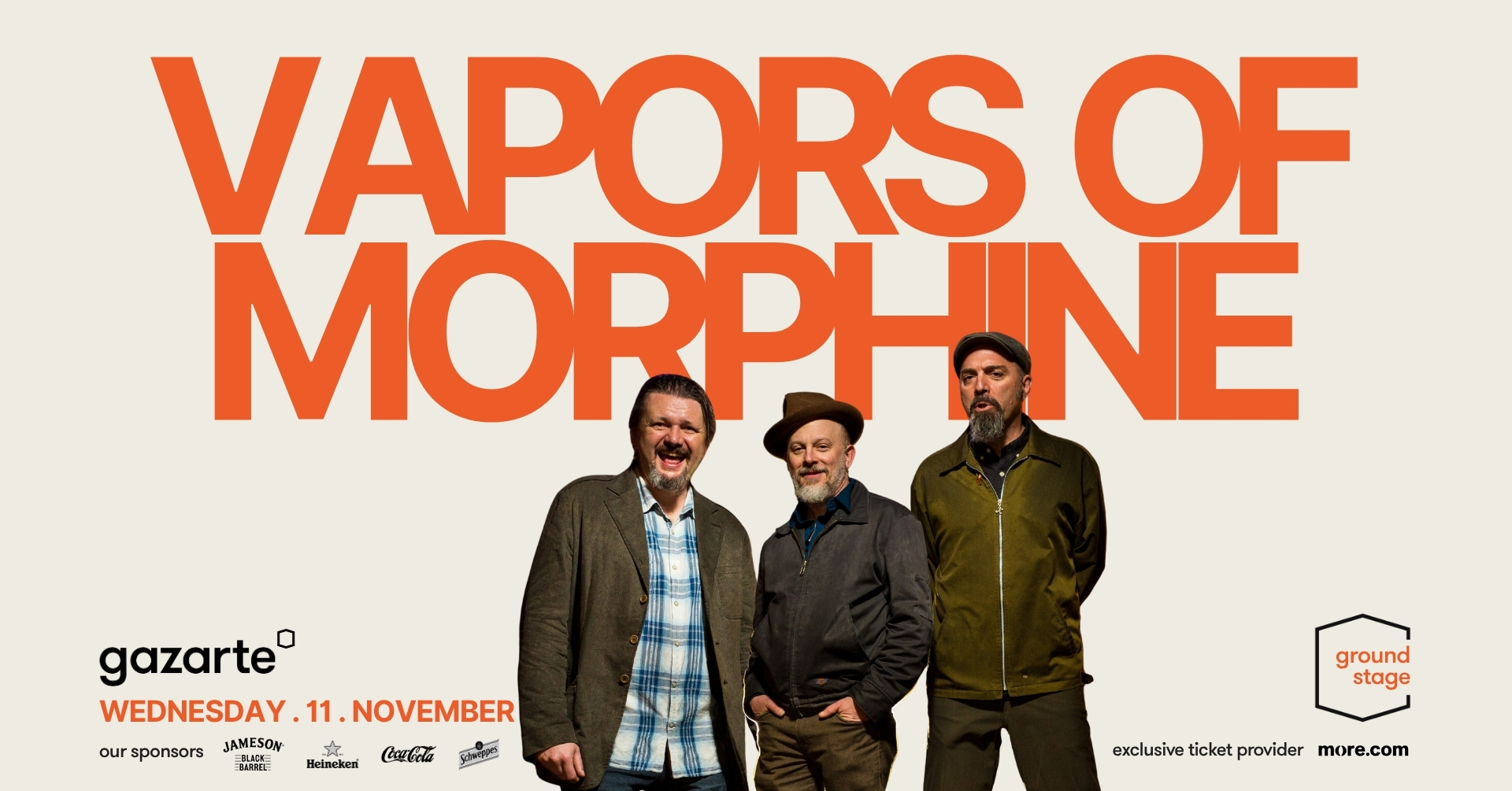 Vapors Of Morphine live in Athens