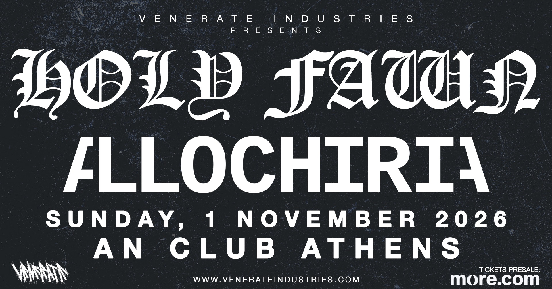 Holy Fawn + Allochiria at An Club