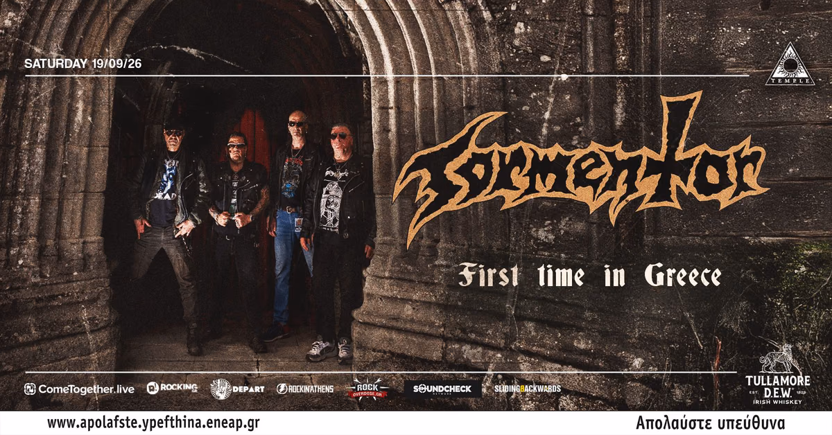 Tormentor (HU) live at Black Temple - first time in Greece