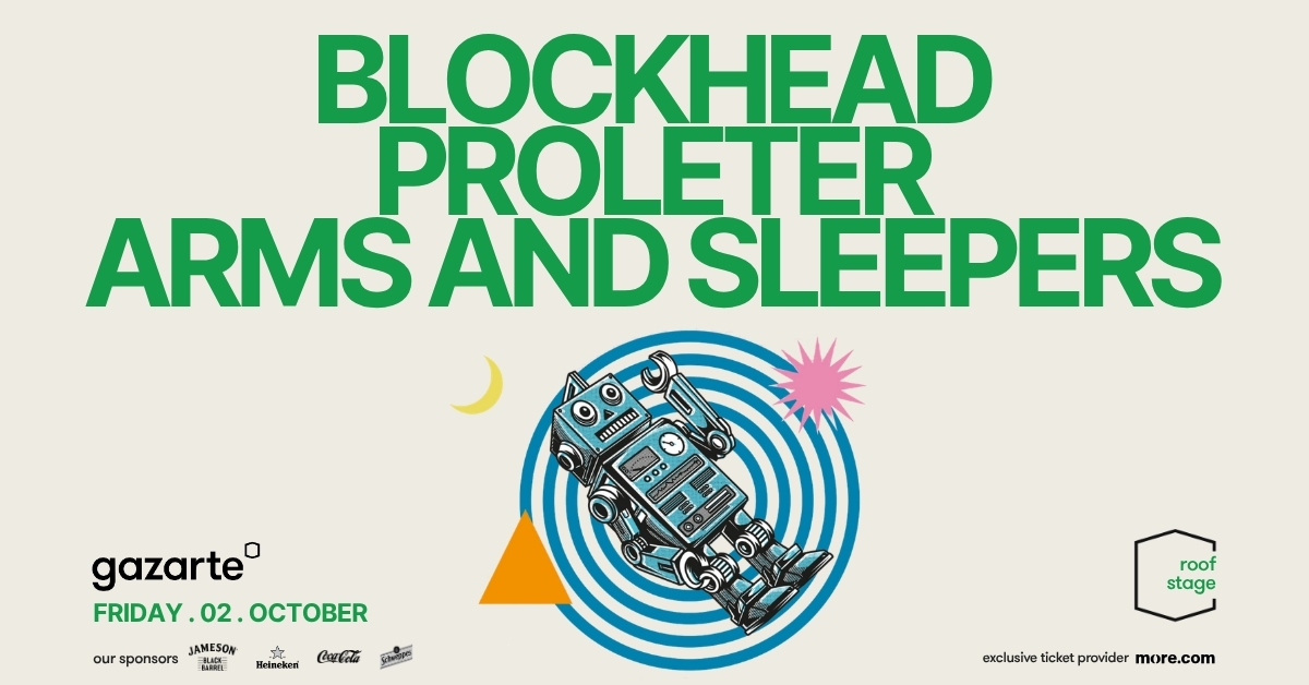 BLOCKHEAD | PROLETER | ARMS and SLEEPERS live
