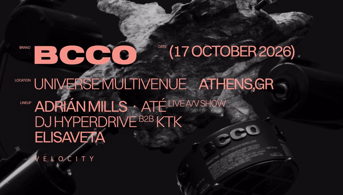 BCCO x VLCT Athens w/ Adrián Mills