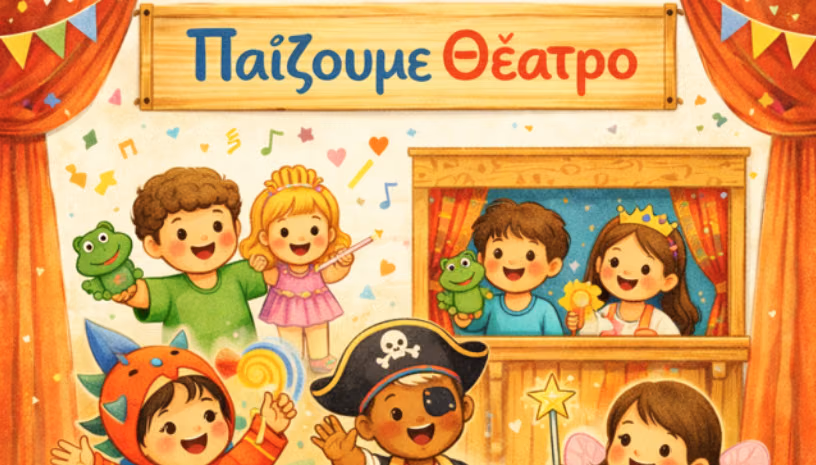 Παίζουμε Θέατρο (για παιδιά 4-6 ετών)
