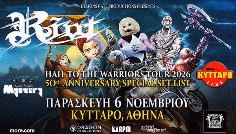 Riot V - 50th Anniversary Tour