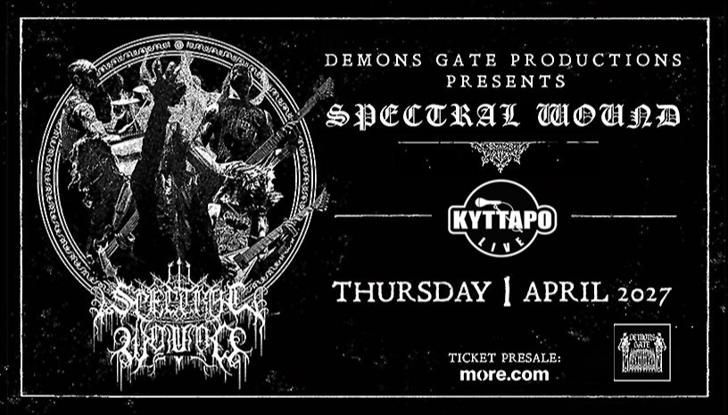 Spectral Wound live at Kyttaro, Athens