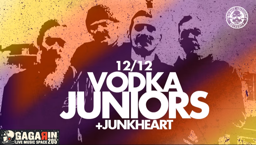 VODKA JUNIORS live in Athens ft. Junkheart