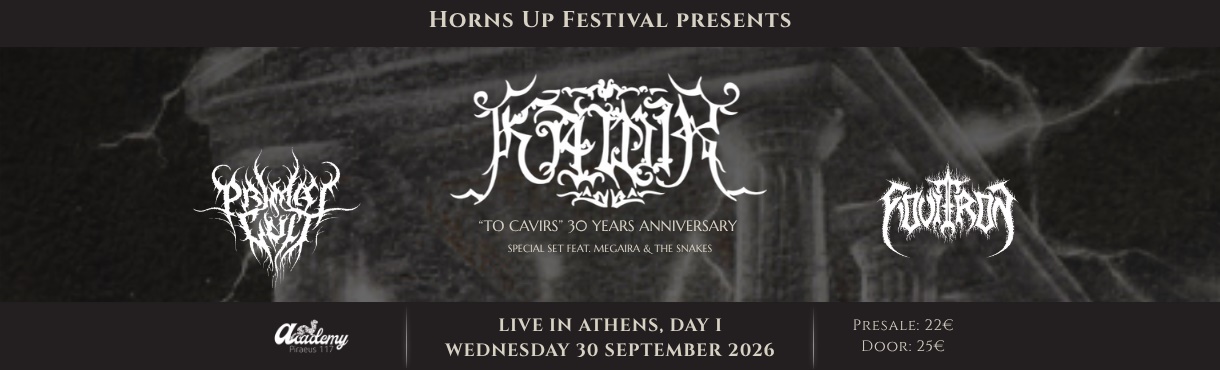 Kawir: 30 Years 'To Cavirs': Live in Athens (Day I)