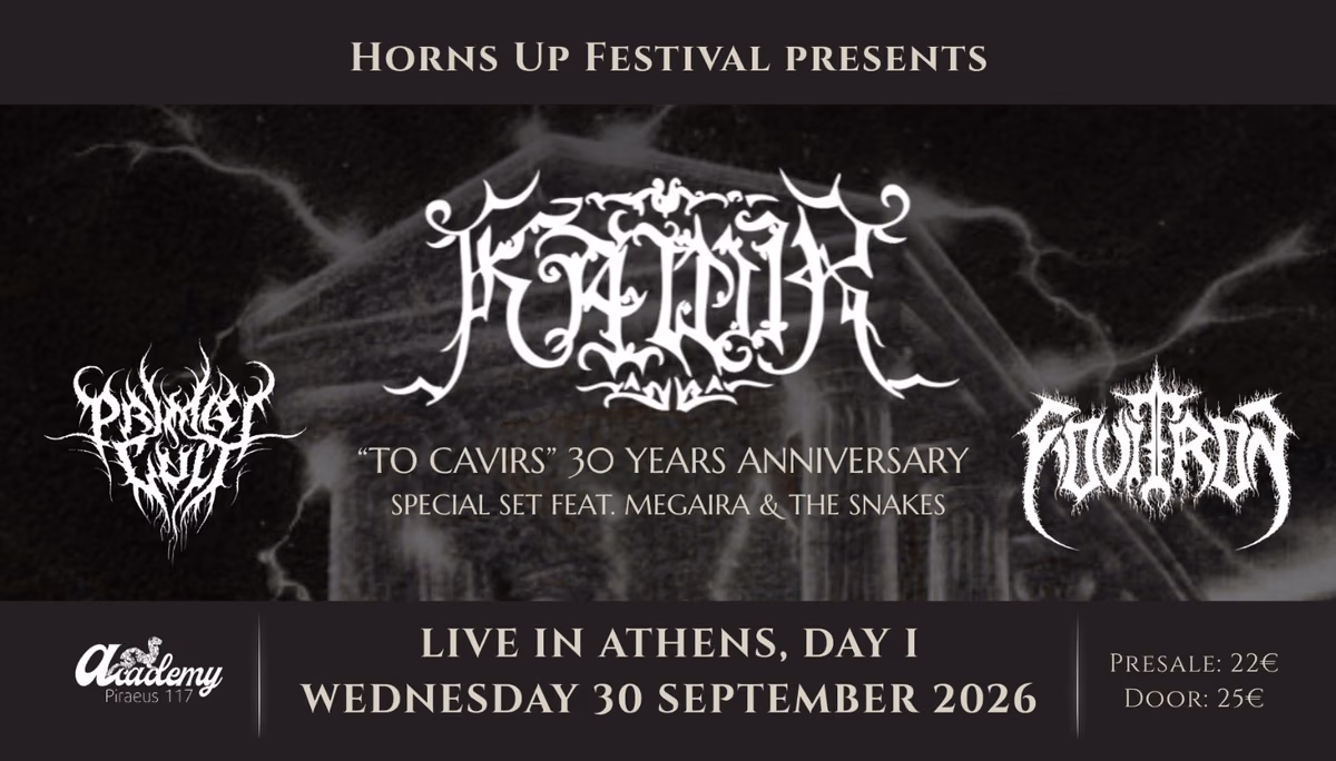 Kawir: 30 Years 'To Cavirs': Live in Athens (Day II)